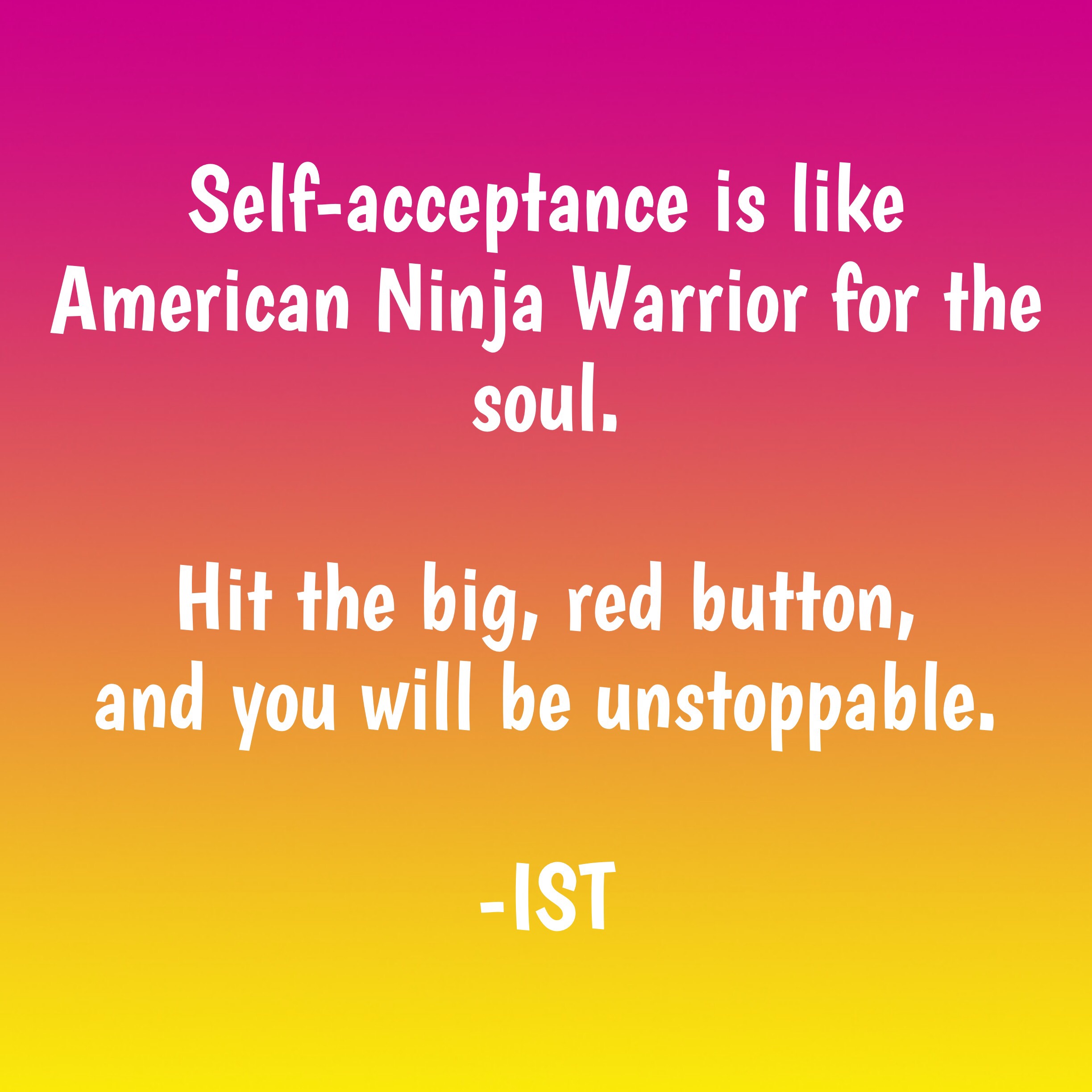 Self acceptance graphic