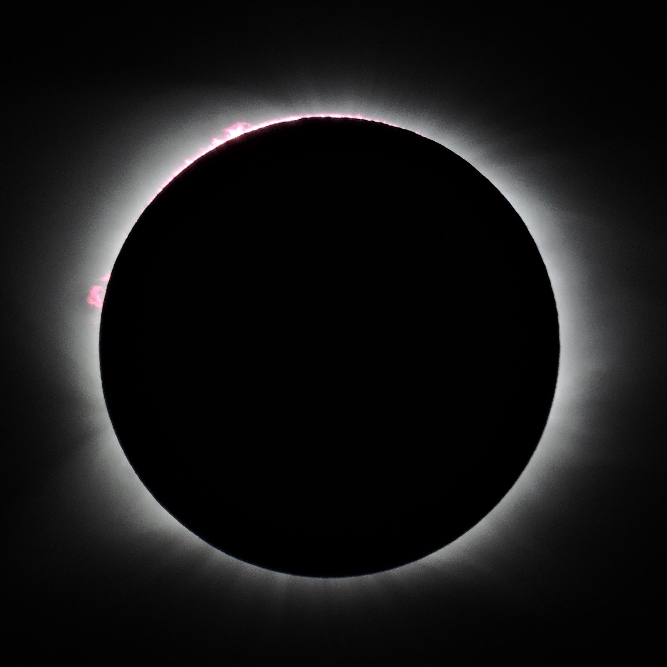 Solar eclipse image