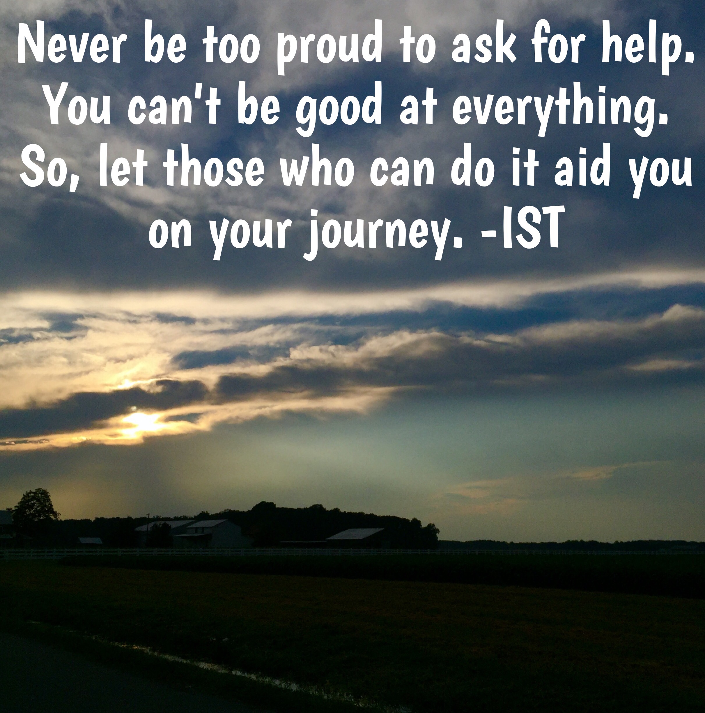 Asking for help graphic
