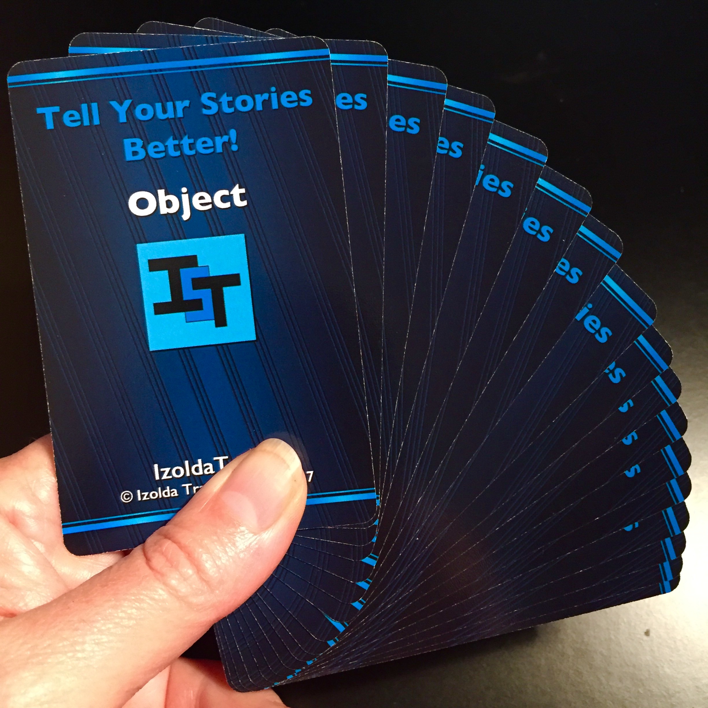 Pick a card, any card – Izolda Trakhtenberg, Storyteller