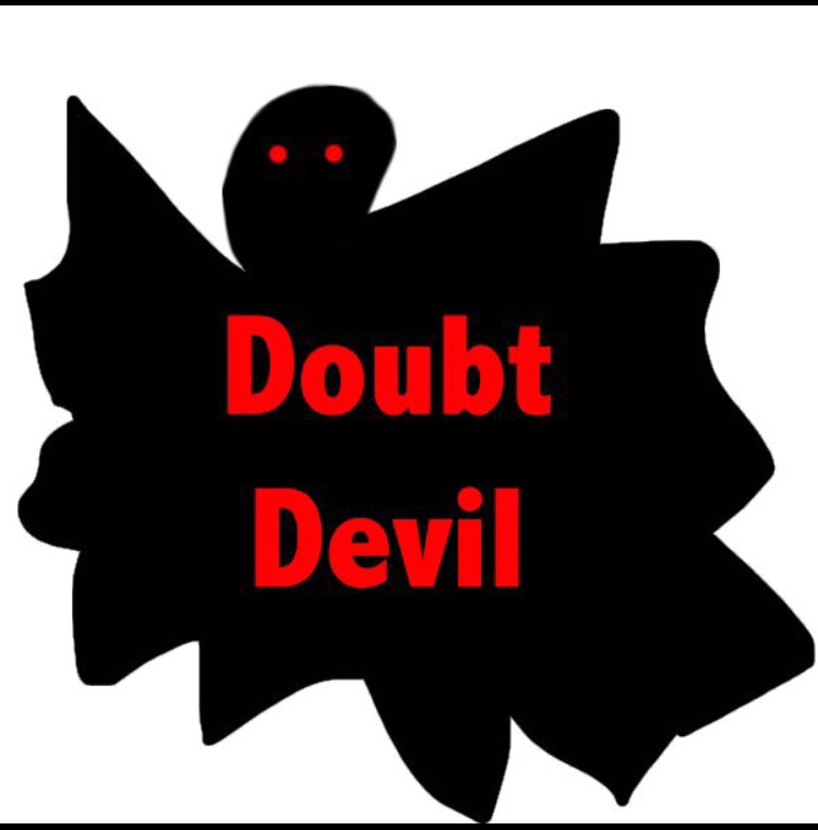 Doubt devil drawing