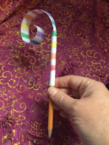 innovate entrepreneur candy cane pencil topper