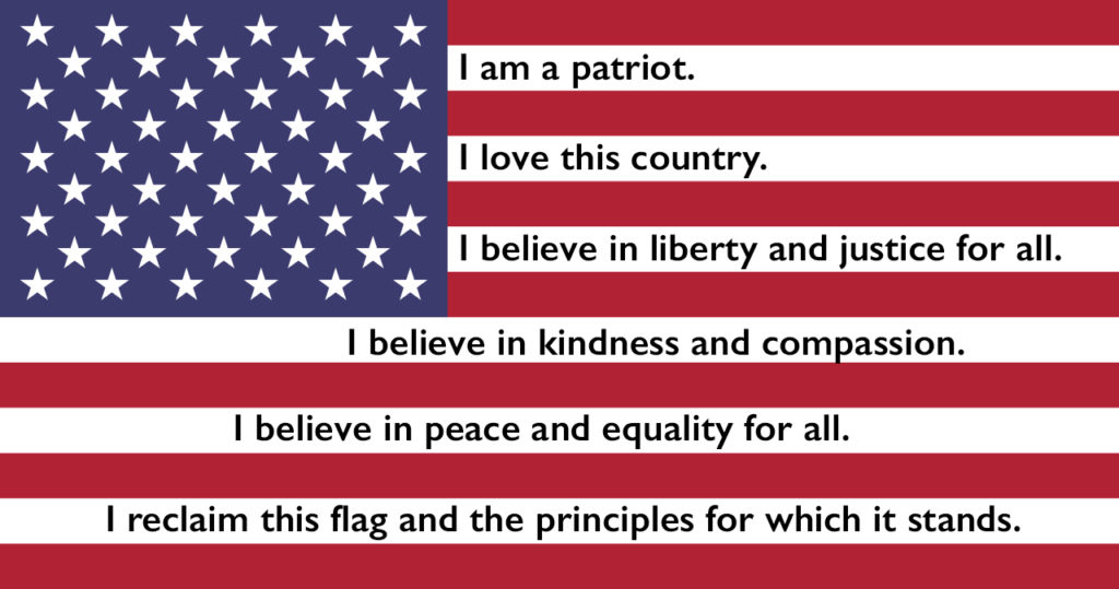 progressive patriot flag
