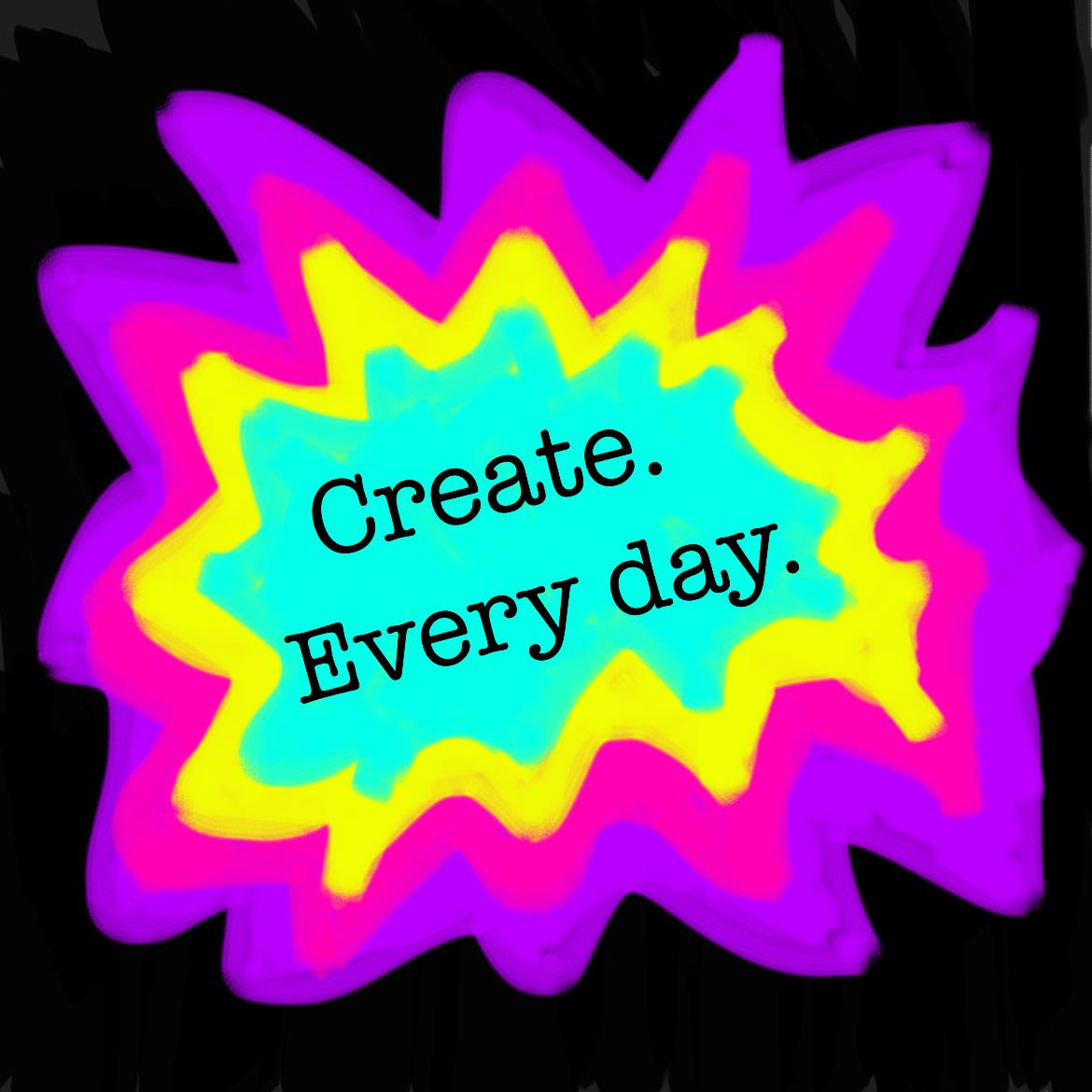 create every day splash in colors