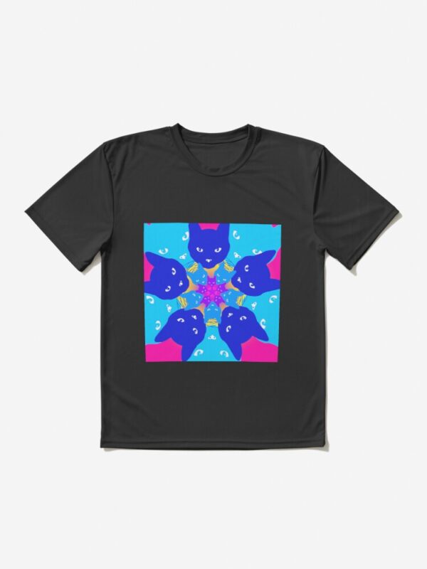 psychedelic cats t-shirt