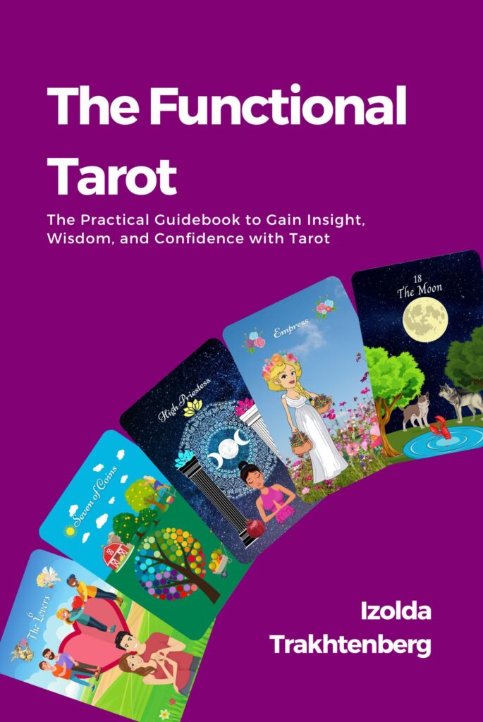 functional tarot book cover