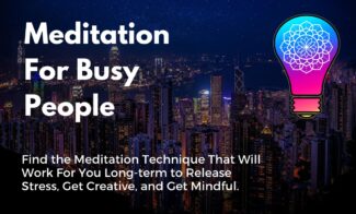 meditation for busy people class image