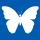 bluesky social icon